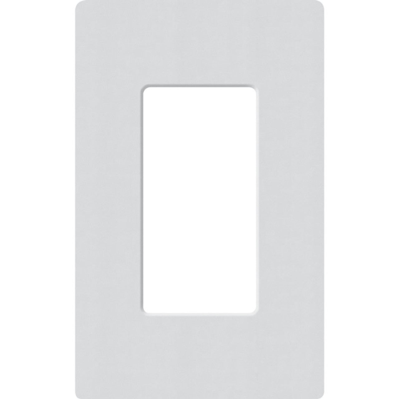 Lutron SC-1-MI Claro 1 Gang Wall Plate for Decorator/Rocker Switches, Mist Finish