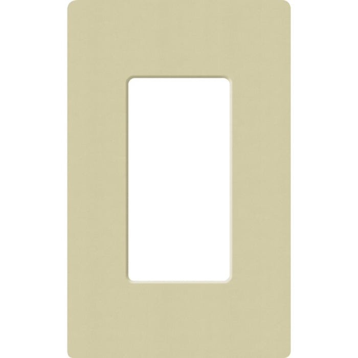 Lutron SC-1-SA Claro 1 Gang Wall Plate for Decorator/Rocker Switches, Sage Finish