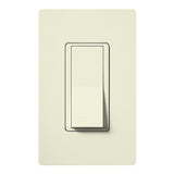 Lutron SC-1PS-BI Diva Single Pole 15A 120/277V Switch, Biscuit Finish