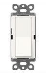 Lutron SC-1PS-BW Claro Single Pole Switch - 15A - Brilliant White Finish