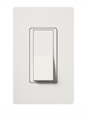 Lutron SC-1PSNL-SW Claro Single-pole Switch With Nightlight - 15A - Snow Finish