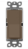 Lutron SC-3PS-EP Claro 3-Way Switch - 15A - Espresso Finish