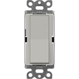 Lutron SC-3PS-PB Diva 3-Way 15A 120/277V Switch, Pebble Finish