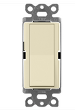 Lutron SC-4PS-SD Claro 4-Way Switch - 15A - Sand Finish