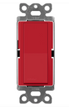 Lutron SC-4PS-SR Claro 4-Way Switch - 15A - Signal Red Finish