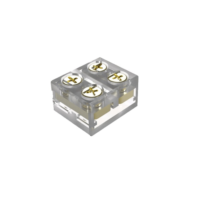 Lotus LED Lights SC-8-10-TT-1 Tape To Tape Straight Screw Connector For Strip Light