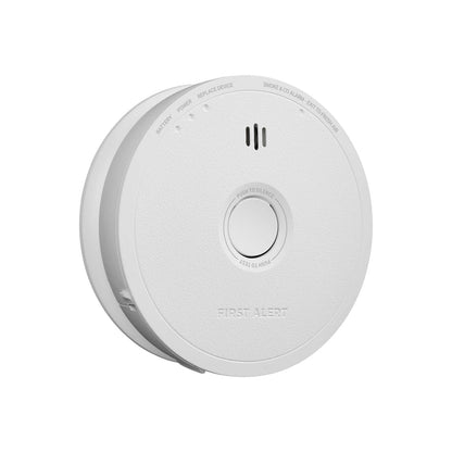 BRK First Alert SC6W01-CP Hardwire Smoke & Carbon Monoxide Alarm with AA Battery Backup - Color: White - Pack of 6
