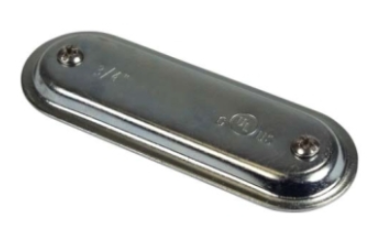 Orbit SCG7-350/400 3-1/2" & 4" Stamped Steel Form 7 Wedgenut Cover With Integral Gasket