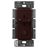 Lutron SCL-153P-BR Skylark LED + Dimmer W/On Off Switch for Dimmable LED & Incandescent Bulbs, 150-Watt/Single-Pole or 3-Way, Brown Finish