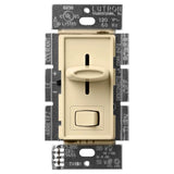 Lutron SCL-153P-IV Skylark LED + Dimmer W/On Off Switch for Dimmable LED & Incandescent Bulbs, 150-Watt/Single-Pole or 3-Way, Ivory Finish