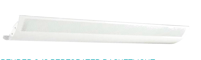Westgate SCPL-UD-4FT-60W-MCT-D 4FT LED Suspended 2/3 Perforated Basketlight Up/Down 60W, 4400LM/2100LM, 35K/40K/50K, White Finish