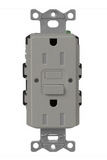 Lutron SCR-15-GFST-CS Claro 15A GFCI Receptacle - Tamper Resistant - Cobblestone Finish