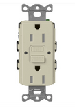 Lutron SCR-15-GFST-CY Claro 15A GFCI Receptacle - Tamper Resistant - Clay Finish