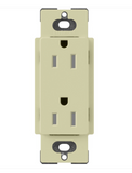 Lutron SCRS-15-TR-SA Claro 15A Tamper Resistant Receptacle - Sage Finish