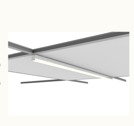 Westgate SCXT-2FT-10-20W-MCTP-D-DL-BK SCXT 2 Foot 15/16 Grid Linear Wattage/CCT Selectable 10W/15W/20W 3000K/3500K/4000K Drop Lens Black Finish