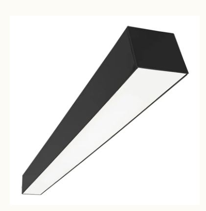 Westgate SCXT-8FT-40-80W-MCTP-D-FL-BK Black 8-FT Wide Linear T-Grid Mounting or Suspension Lights, 40W/60W/80W, 3000K/3500K/4000K