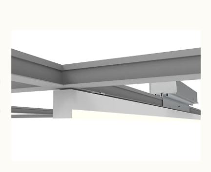 Westgate SCXT-4FT-20-40W-MCTP-D-DL-BK SCXT 4 Foot 15/16 Grid Linear Wattage/CCT Selectable 20W/30W/40W 3000K/3500K/4000K Drop Lens Black Finish