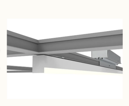 Westgate SCXT-4FT-20-40W-MCTP-D-DL-BK SCXT 4 Foot 15/16 Grid Linear Wattage/CCT Selectable 20W/30W/40W 3000K/3500K/4000K Drop Lens Black Finish