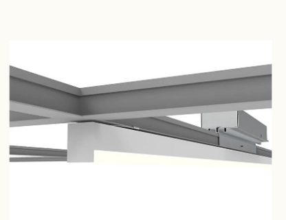 Westgate SCXT-8FT-40-80W-MCTP-D-DL-BK SCXT 8 Foot 15/16 Grid Linear Wattage/CCT Selectable 40W/60W/80W 3000K/3500K/4000K Drop Lens Black Finish