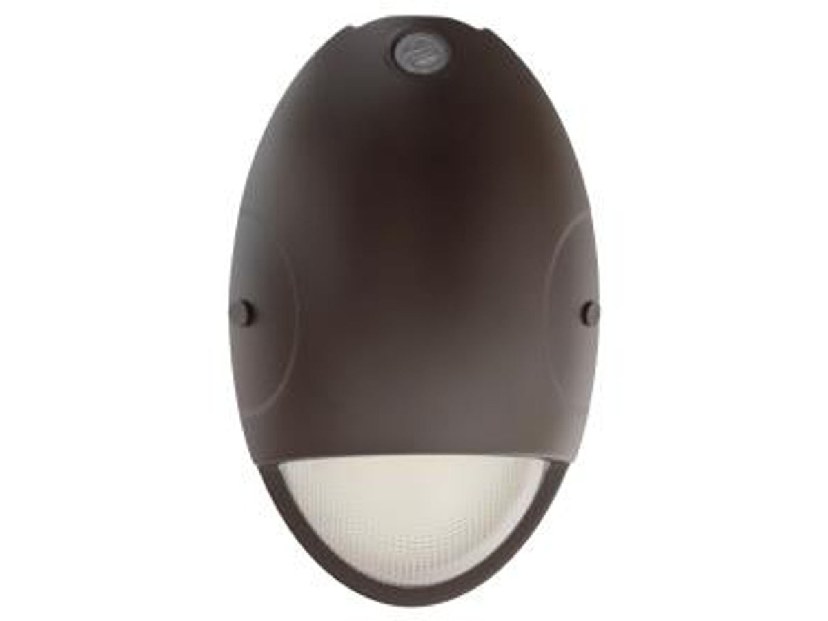 Guardmax Security Maxlite SECR15U-CSBPCE0 Guardmax Oval Security Wall Pack, Bronze ...