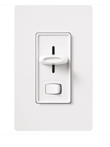 Lutron SELV-300P-WH Skylark Preset Single-pole Electronic Low-voltage Dimmer - 300w Max - White Finish