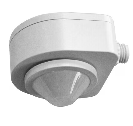 Eiko SEN-3A-KO Stand-alone PIR Motion Sensor, 120-277V, IP66, 1/2'' knock-out, On/Off, Ambient Threshold, 30ft, Parameters set by dip switch