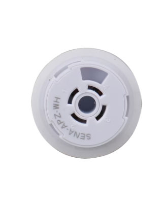 Eiko SENA-APZ-WH Screw-in Z10 Adapter - 1/2 Inch Screw-in Spring Load Spins - Z10 Receptacle - White Finish