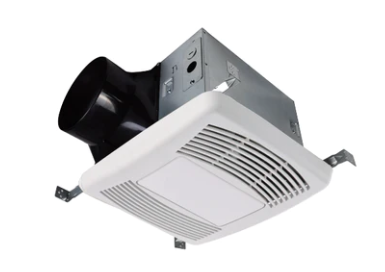 AirZone Fans SEPD140H-L2 High CFM Ventilation Fan with Dual Motor and Light