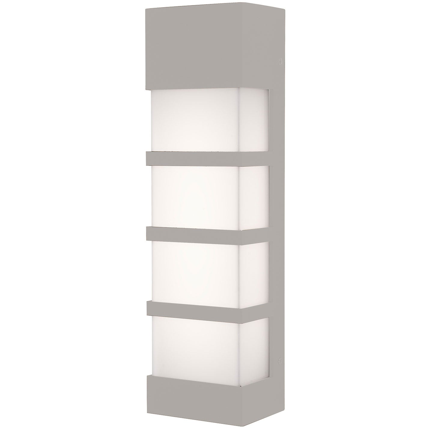 AFX Lighting SEW0517LAJUDTG-PC State 17 Inch LED Outdoor Wall Sconce Light ,120-277V, Watt 24W, Selectable 5CCT, Textured Gray Finish with Photocell