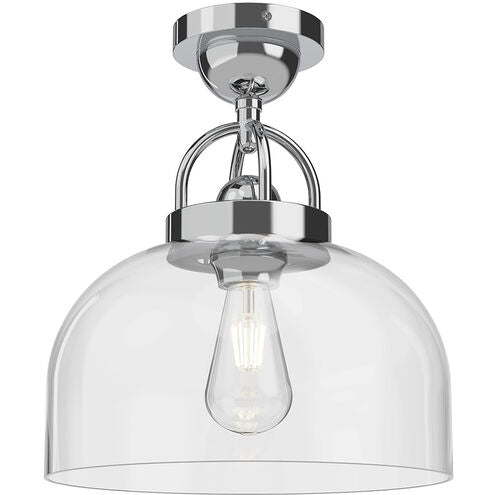 Alora Mood SF461101CH Lancaster 1 Light 11.5 inch Chrome Semi Flush Mount Ceiling Light