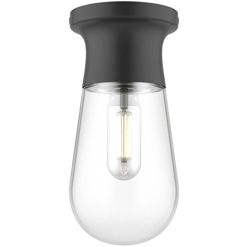 Alora Mood SF464001MB Marcel 1 Light 4.75 inch Matte Black Semi Flush Mount Ceiling Light