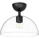 Alora Ligting SF563012BGCL Jude 1 Light 12.00 inch Semi-Flush Mount