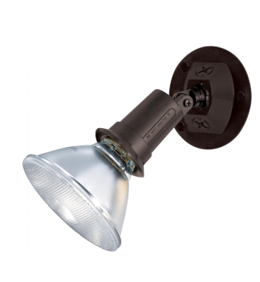 Nuvo SF76-521 1 Light - 5" Flood Light- PAR38 with Adjustable Swivel - Bronze Finish