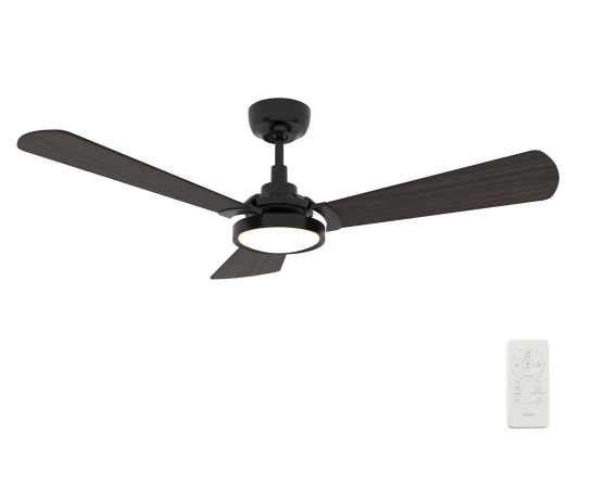Carro USA SFR523B3-L22-B5-1 52 Inch Brisa Modern Black LED Home Ceiling Fan