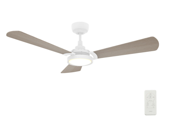 Carro USA SFR563B3-L22-W6-1 56 Inch Brisa Contemporary White LED Ceiling Fan