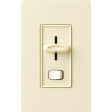 Lutron SFSQ-LF-AL Skylark Slide-To-Off 3-Speed Fan Control W/ On Off Light Light Switch, Almond Finish