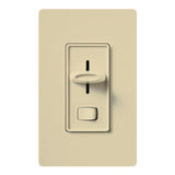 Lutron SFSQ-LF-IV Skylark Slide-To-Off 3-Speed Fan Control W/ On Off Light Light Switch, Ivory Finish