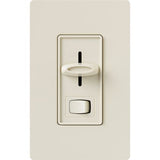 Lutron SFSQ-LF-LA Skylark Slide-To-Off 3-Speed Fan Control W/ On Off Light Light Switch, Light Almond Finish