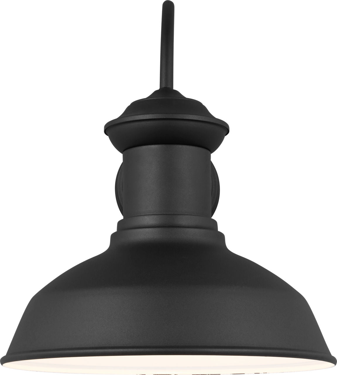 Generation Lighting Fredricksburg 1 light black outdoor wall lantern