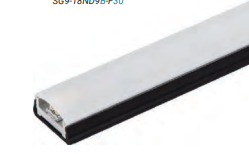 Task Lighting SG9-6ND3G-F27 2700K, 6" Strip light, Grey, Mount, Warm White, Higher light output