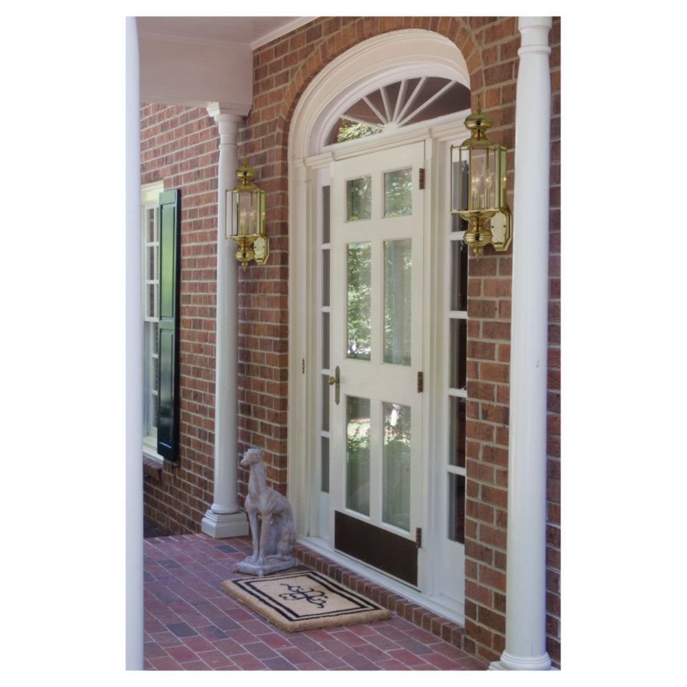 Generation Lighting 8209EN7-12 Classico 1 Light Outdoor Post Lantern installed view