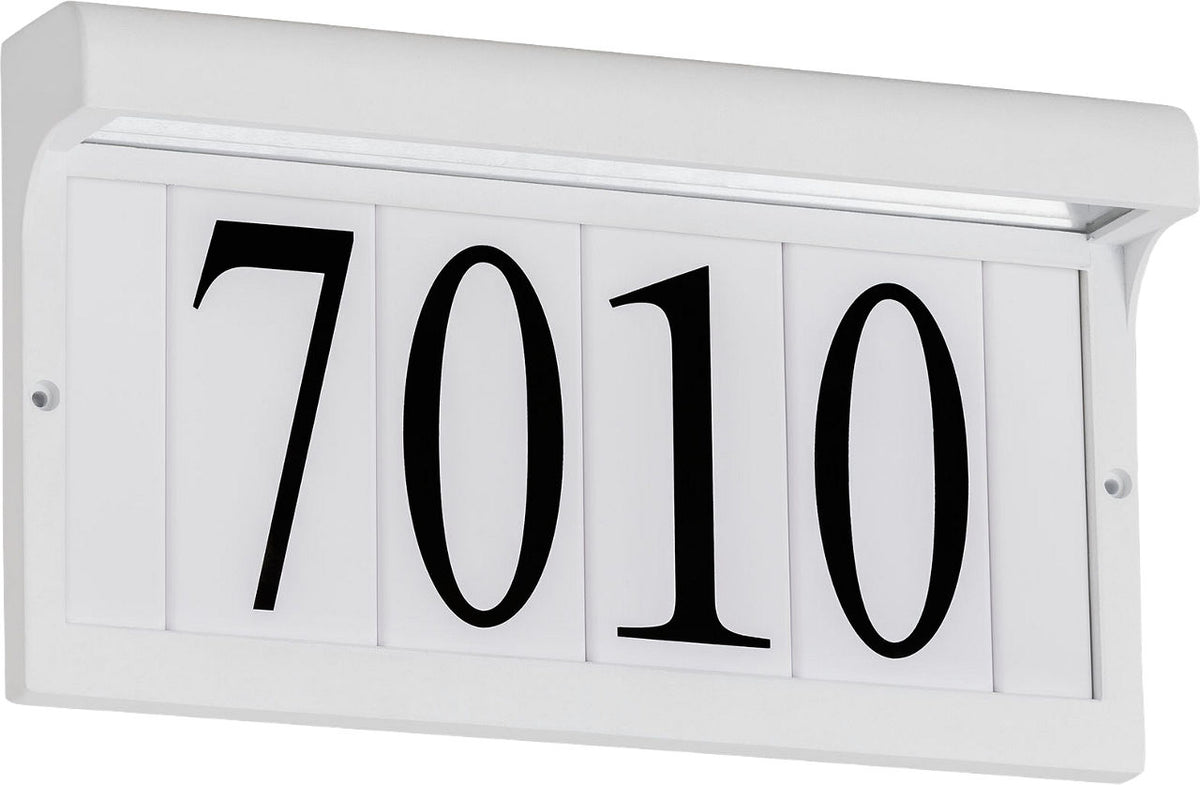 Generation Lighting 96091S-15 white LED address wall light
