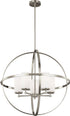Generation Lighting Alturas 5 light brushed nickel chandelier ceiling light
