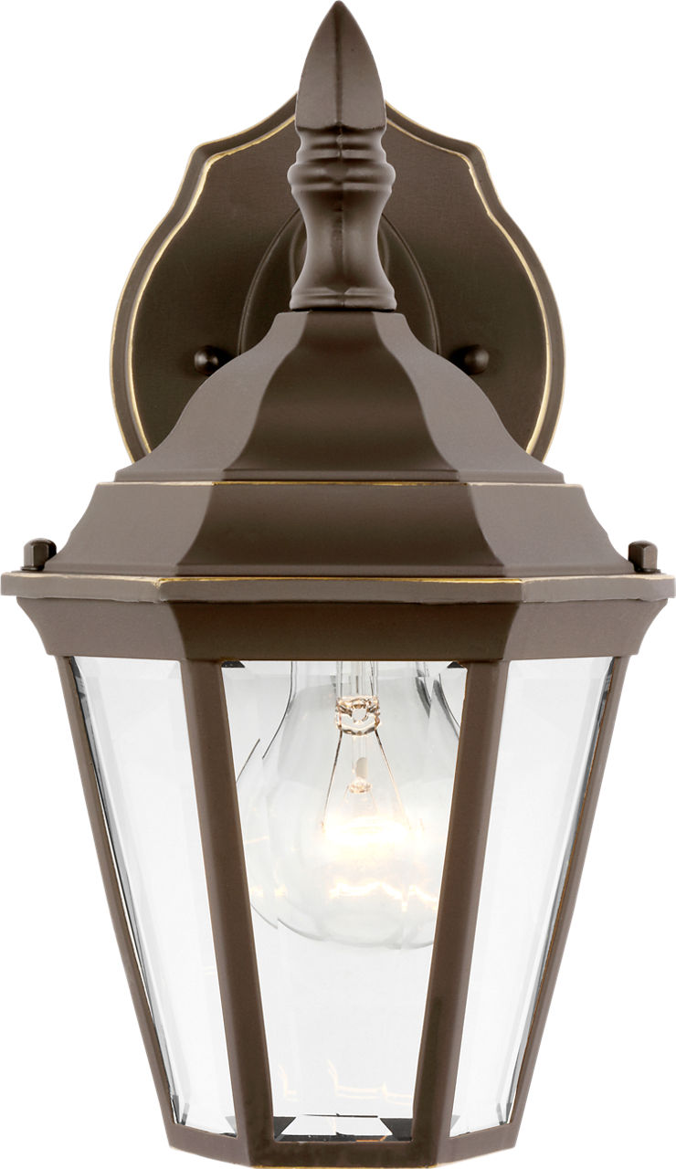 Generation Lighting Bakersville 1 light 11 inch antique bronze outdoor wall lantern