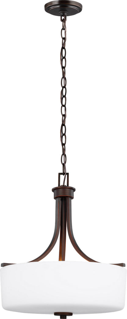 Generation Lighting Canfield 3 Light 16 inch Bronze Pendant Ceiling Light