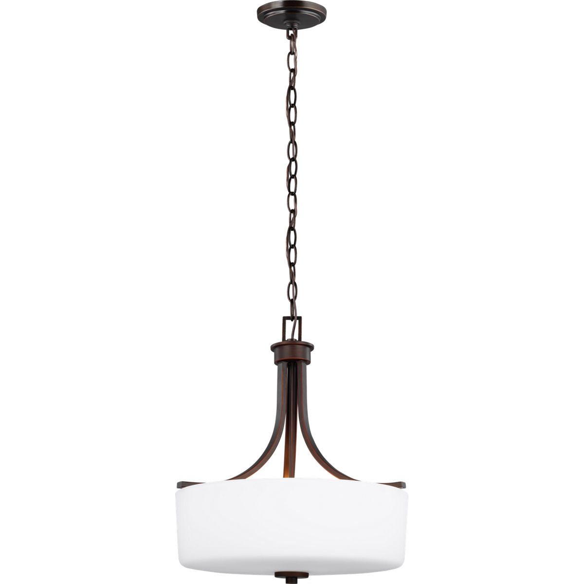 Generation Lighting 6528803EN3-710 Canfield 3 Light 16 inch Bronze Pendant Ceiling Light