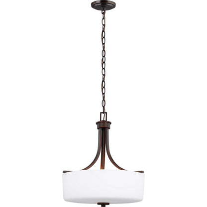 Generation Lighting 6528803EN3-710 Canfield 3 Light 16 inch Bronze Pendant Ceiling Light