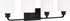 Generation Lighting Canfield 4 light midnight black bath vanity wall light