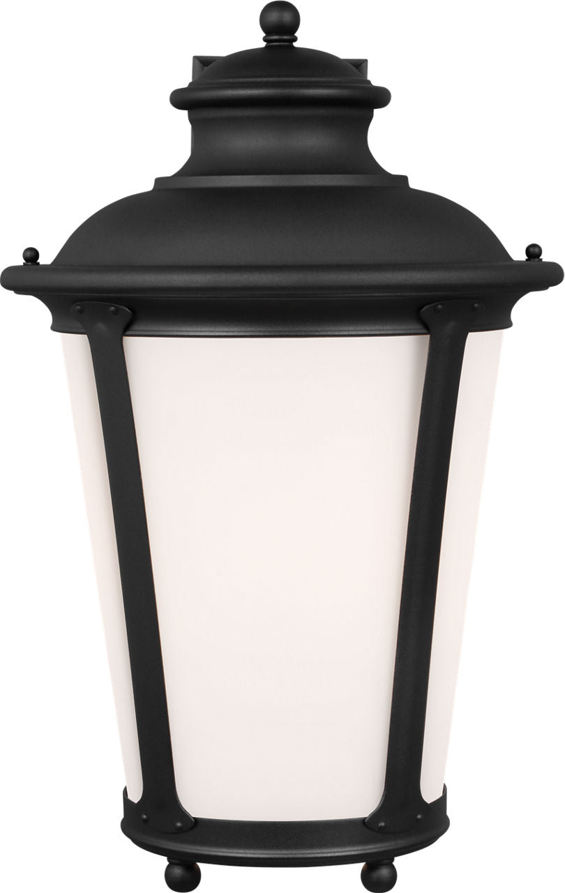 Generation Lighting Cape May 1 Light 20.25 inch Black Outdoor Wall Lantern
