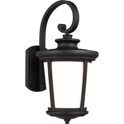 Generation Lighting 8719301EN3-12 Eddington 1 Light 20 inch Black Outdoor Wall Light